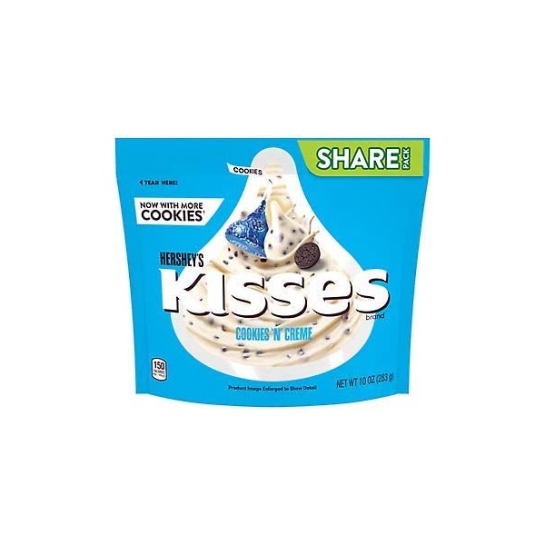 Hershey's Cookies n' Cream Kisses-1 kg