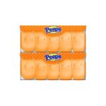 Peeps Orange Marshmallow Chicks (10 stykker)