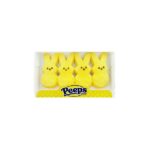 Peeps Yellow Marshmallow Bunnies (4 stykker)