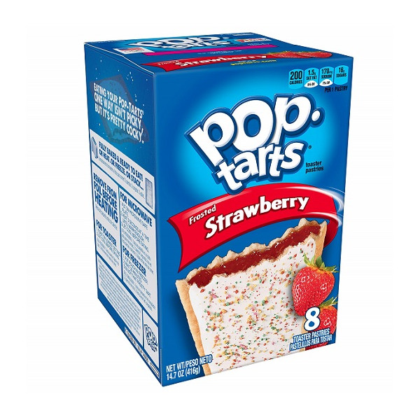 Pop Tarts Frosted Strawberry-8 kaker
