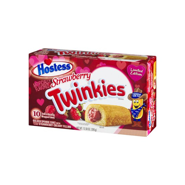 Twinkie-jordbærsmak-10 stykker