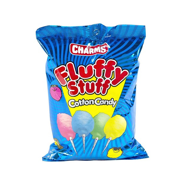 Charms Fluffy Stuff-sukkerspinn