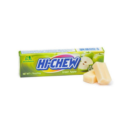 Hi Chew-grønt eple-50 gram