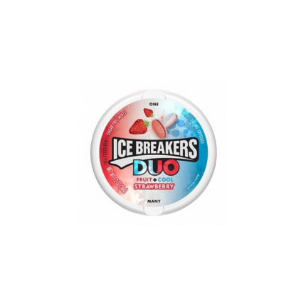 Ice Breakers Duo-jordbær
