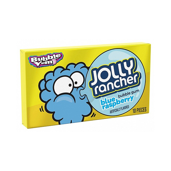 Jolly Rancher-blå bringebær tyggis-79 gram