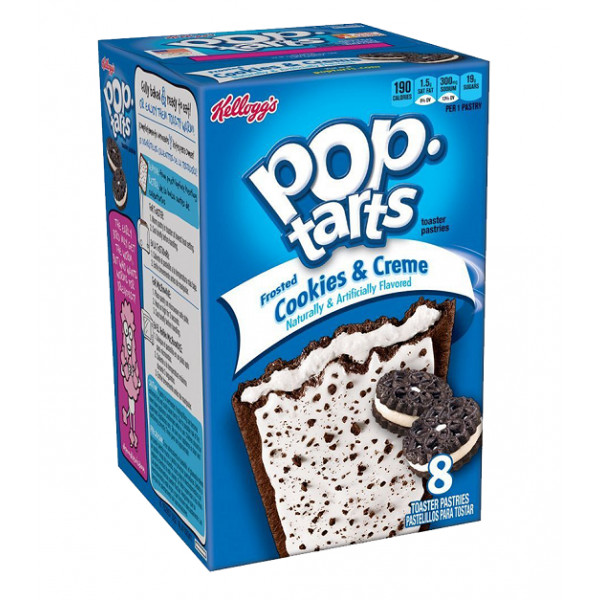 Pop Tarts Frosted Cookies n’ Cream-8 kaker