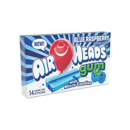 Airheads-blå bringebær tyggis-12 enheter