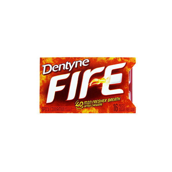 Dentyne Fire Spicy Cinnamon Gum-9 enheter