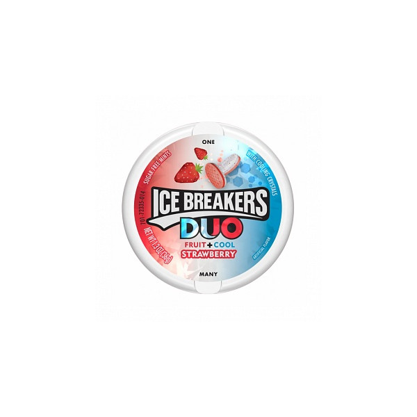 Ice Breakers Duo Strawberry-8 enheter
