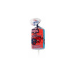 Top Pops-blå & rød bringebær-48 slikkepinner