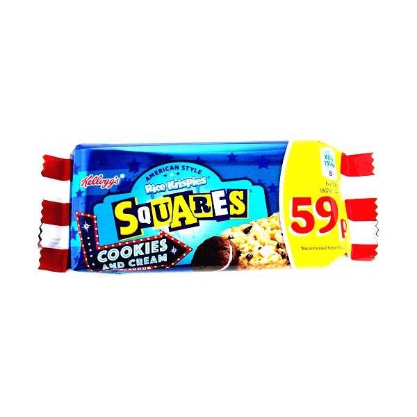 Rice Krispies Squares Cookies & Cream-30 enheter
