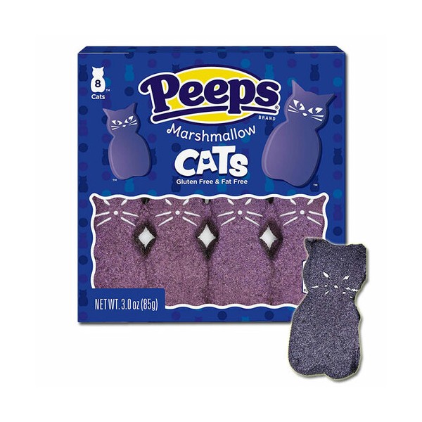 Peeps Marshmallow Cats-8 biter