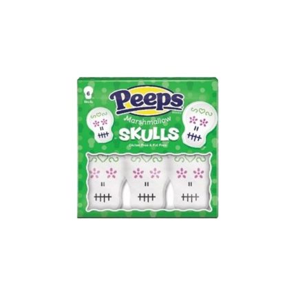 Peeps Marshmallow Skulls-6 biter