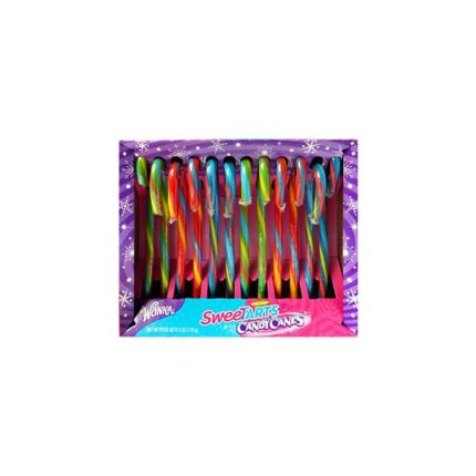 Sweet Tarts Candy Canes-12 sukkerstenger
