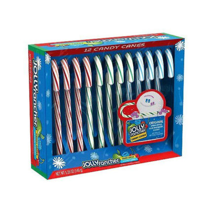 Jolly Rancher Candy Canes-12 sukkerstenger