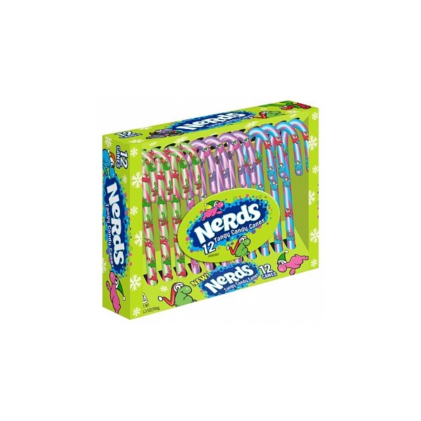 Nerds Tangy Candy Canes-12 sukkerstenger